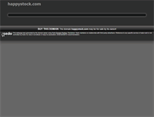 Tablet Screenshot of happystock.com